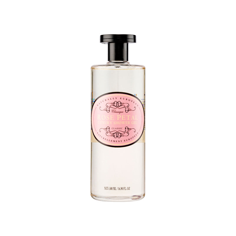 Naturally European Rose Petal Shower Gel 500ML