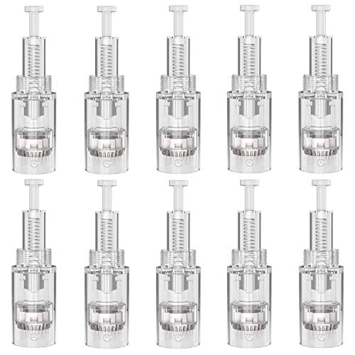 PIPM Microneedling Pen Screw Cartridges,10 PCS 36-Pin,10 PCS 12-Pin for Face Skin Care J114