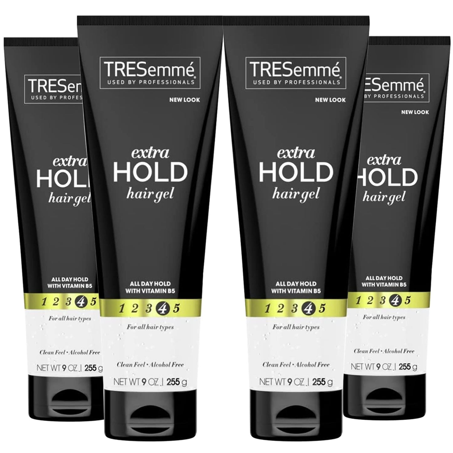 TRESemmeÊHair GelÊwith Vitamin B,ÊExtra Hold Hair Gel,ÊProtect Hair from DamagingÊHair Dryer,ÊStyling Tools & Appliances,ÊVolumizing Hair Products withÊFrizz Control,Ê4 Tubes -Ê9 Oz.ÊEa.