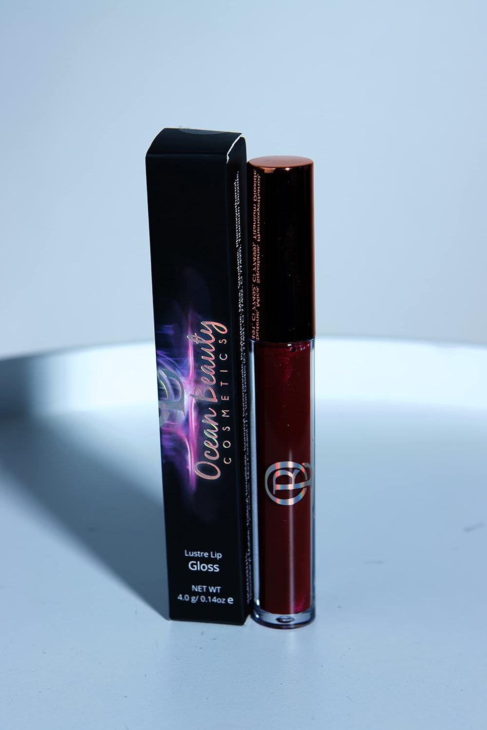 Ocean Beauty Cosmetics Rich Pigmented Glimmering Lip Strobe 3.5g/ 0.12oz - Non-Sticky Dazzling Shades Liquid Lip Wear | Ema