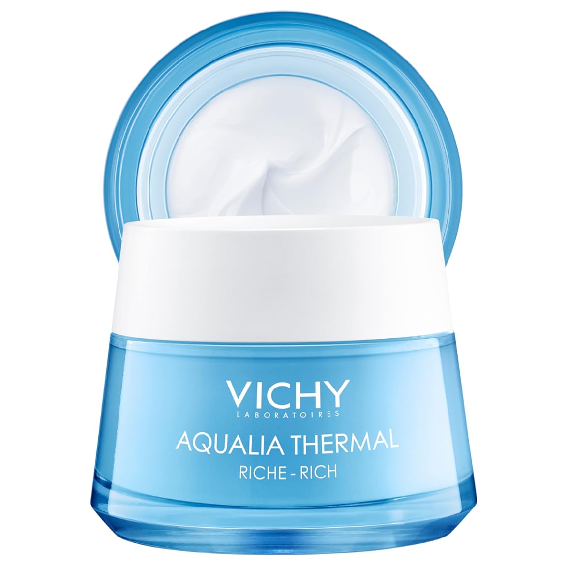 Vichy Aqualia Thermal Facial Moisturizer for Dry Skin Face Cream Moisturizer with Hydrating Natural Origin Hyaluronic Acid Moisturizing for Sensitive Skin