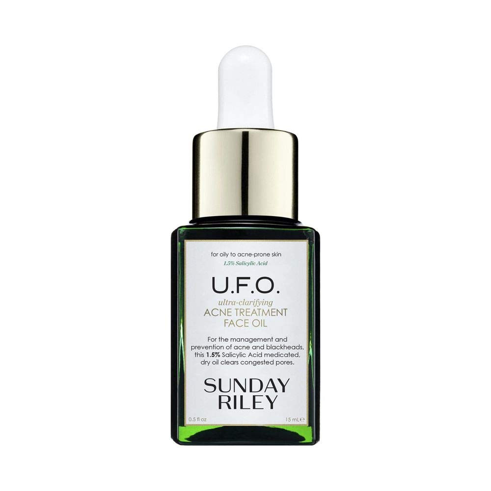 Sunday Riley U.F.O. Ultra-Clarifying Salicylic Acid and Tea Tree Acne Treatment Face Oil