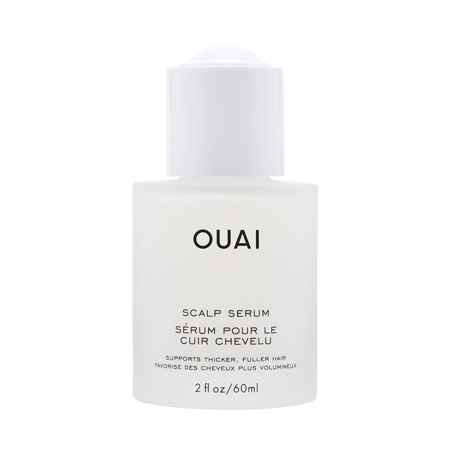 OUAI Scalp Serum - Balancing and Hydrating Serum with Red Clover Extract, Siberian Ginseng and Peptides for Thicker and Fuller-Looking Hair - Paraben, Phthalate and Sulfate Free Scalp Care (2 Fl Oz)