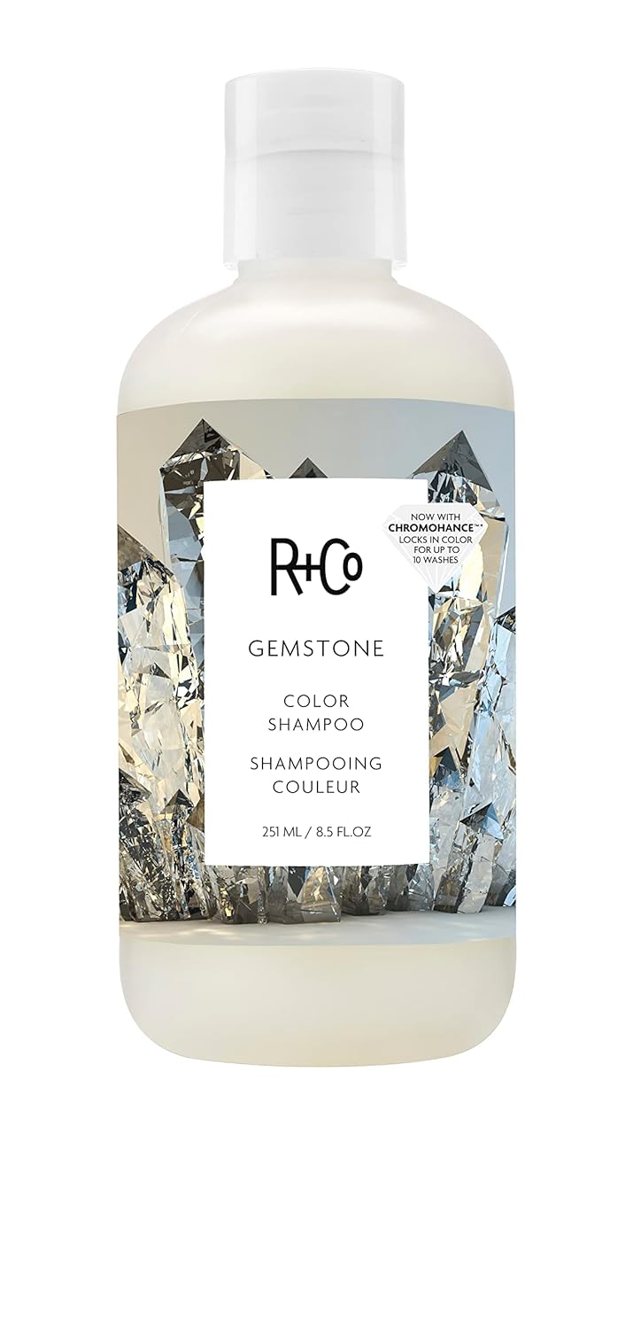 R+Co Gemstone Color Shampoo, Frizz Control, Repairs + Preserves Hair Color, Vegan + Cruelty-Free