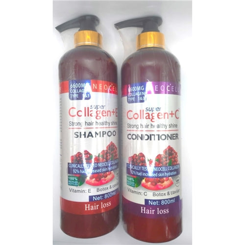 Neocell Super Collagen+E Strong Hair, Healthy Shine, Anti Hair Loss 800ml