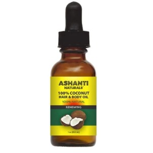 ASHANTI NATURALS 100% HAIR AND BODY OIL 1oz