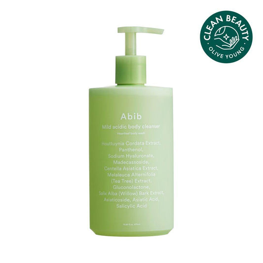 Abib Mild Acidic Body Cleanser Heartleaf Body Wash 470mL