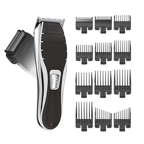 WAHL Clipper 2-in-1 Hair Clipper and Shaver Lithium-Ion Rechargeable Cord Cordless Hair Clipper and Shaver Combo Kit - Model 79568