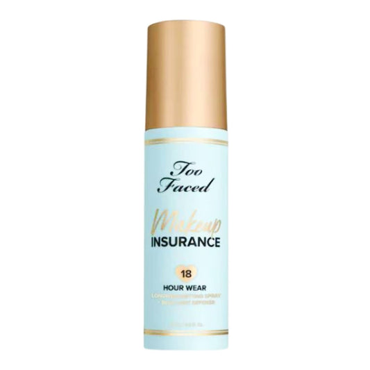 Too Faced Makeup Insurance 18 Hour Wear Longwear Setting Spray + Environmental Defense - 4 fl oz / 118 mL, 0.2 pounds, 1Pack