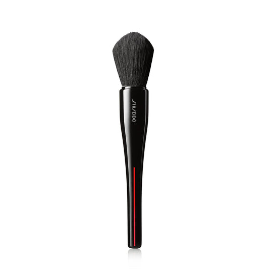 Shiseido MARU FUDE Multi Face Brush - Contouring Brush for Blush, Bronzer, Highlighter & Setting Powder - High-Performance, Synthetic Bristles - Made in Japan