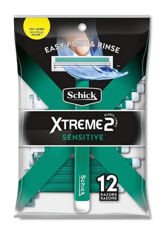 Schick ST2 for Men Sensitive Skin Disposable Razor - 12 ct - 3 pk