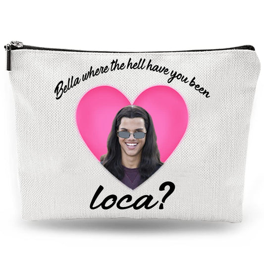 NJAXCUYO Taylor Gifts Series for Women Girls Fans, 1PCS Singer Taylor Makeup Bag, 1PCS The Eras Tour Keychain, Swiftie Cosmetic Bag for Singer Fan Music Lover (bella)