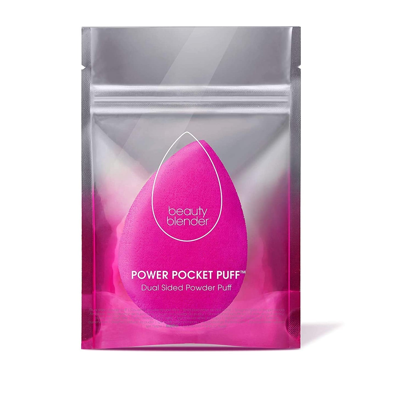 BEAUTYBLENDER POWER POCKET PUFF Beauty Blender Dual Sided Powder Puff for Powders and Concealers