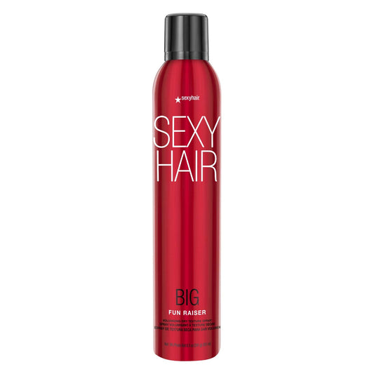SexyHair Big Fun Raiser Volumizing Dry Texture Spray, 8.5 Oz | Up to 48 Hour Hold | Added Volume | Up to 24 Hour Humidity Resistance | All Hair Types