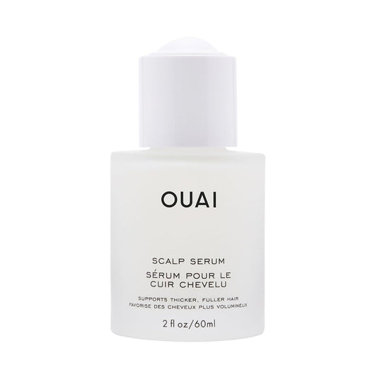 OUAI Scalp Serum - Balancing and Hydrating Serum with Red Clover Extract, Siberian Ginseng and Peptides for Thicker and Fuller-Looking Hair - Paraben, Phthalate and Sulfate Free Scalp Care (2 Fl Oz)