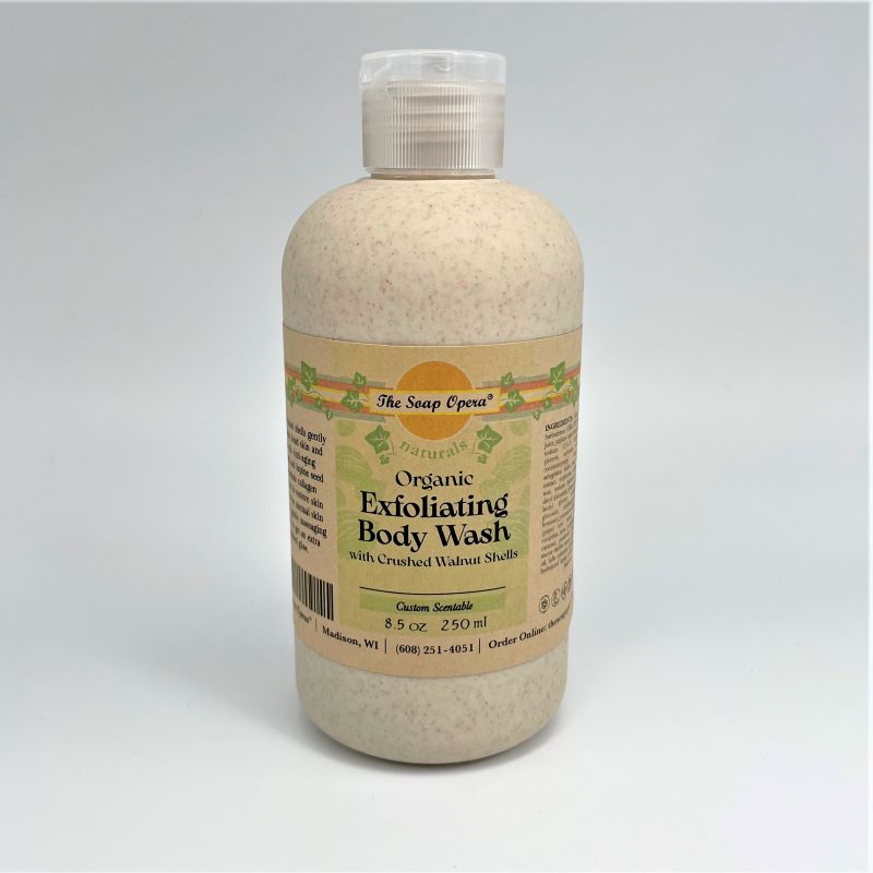 The Soap Opera Naturals Organic Spa Exfoliating Body Wash (Custom Scentable)