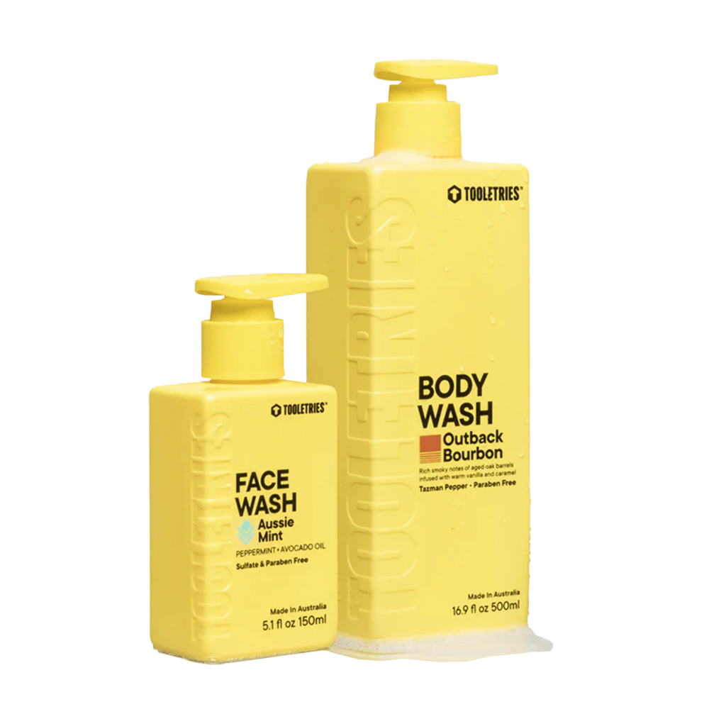 Tooletries Face & Body Wash Duo