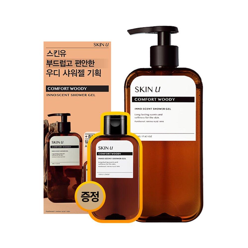 [April OY PICK] Skin U INNO:SCENT (Shower Gel / Scrub Wash) Deep Musk Shower Gel 150g Special Set [Choose 1]